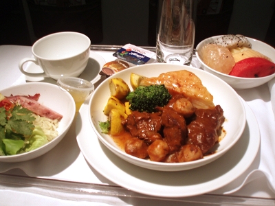 機内食
